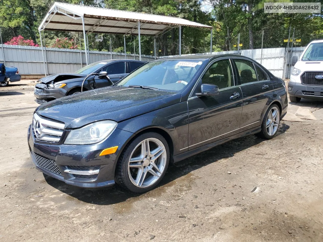 2013 Mercedes-Benz C 250 VIN: WDDGF4HB3DA828432 Lot: 68832074