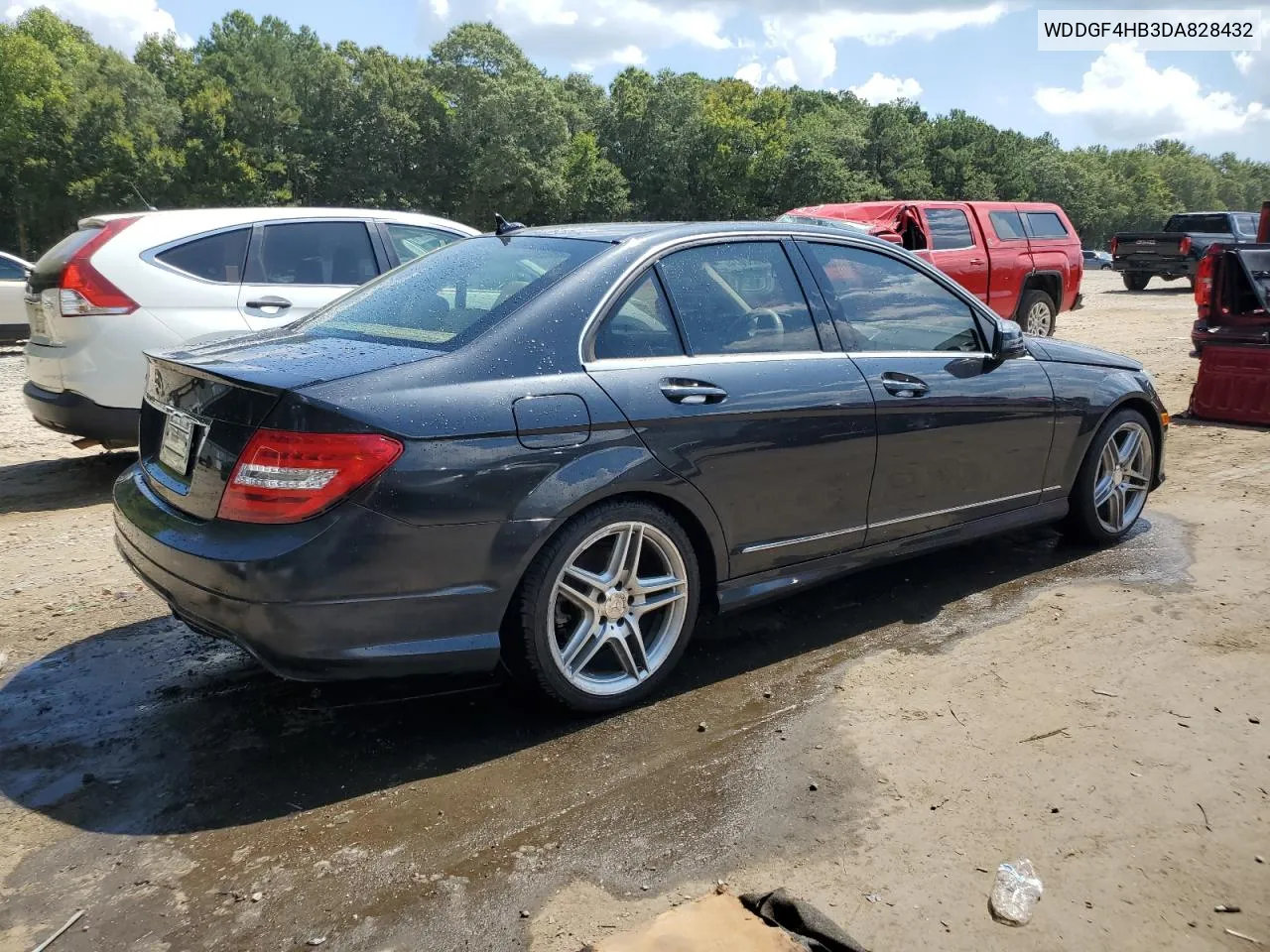 2013 Mercedes-Benz C 250 VIN: WDDGF4HB3DA828432 Lot: 68832074