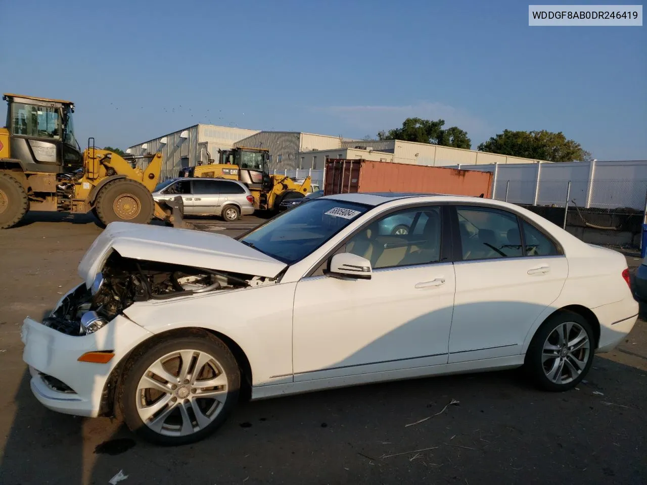 2013 Mercedes-Benz C 300 4Matic VIN: WDDGF8AB0DR246419 Lot: 68859084