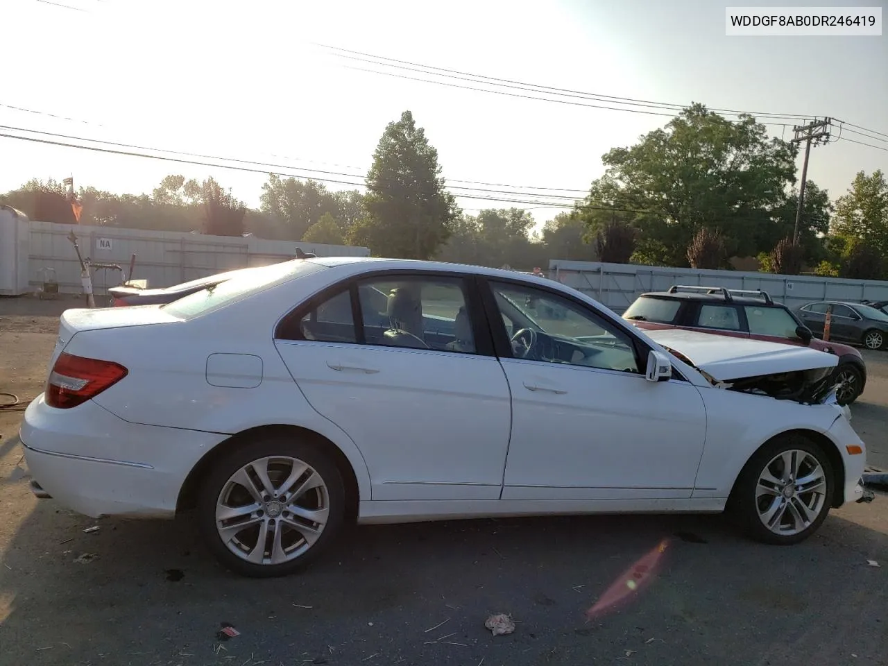 2013 Mercedes-Benz C 300 4Matic VIN: WDDGF8AB0DR246419 Lot: 68859084