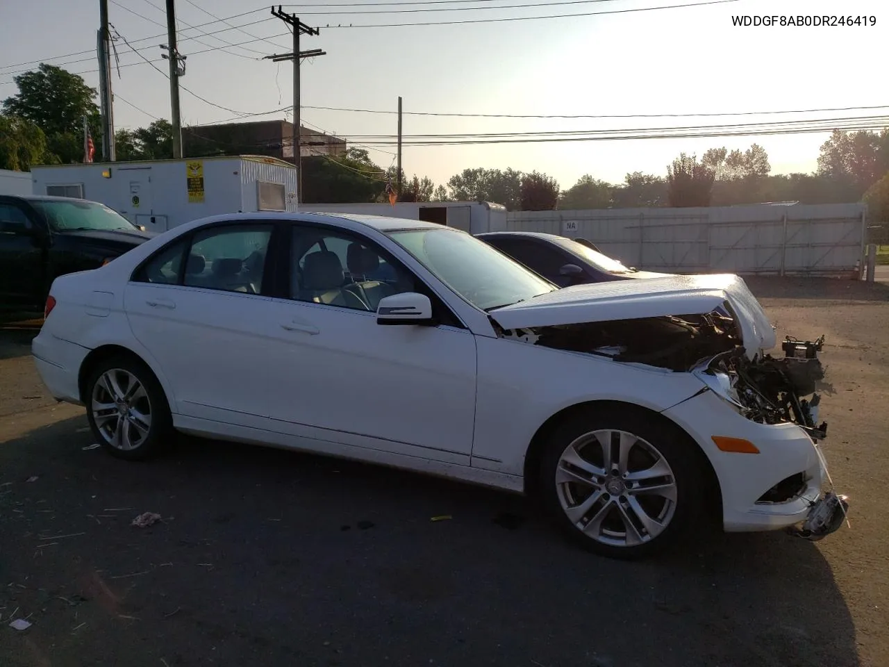 2013 Mercedes-Benz C 300 4Matic VIN: WDDGF8AB0DR246419 Lot: 68859084