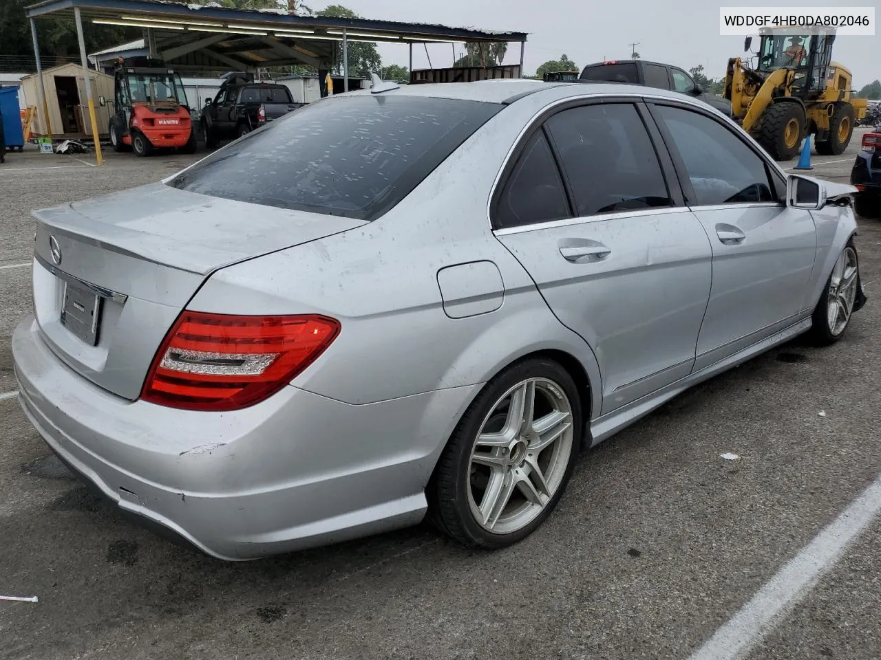 2013 Mercedes-Benz C 250 VIN: WDDGF4HB0DA802046 Lot: 69003644