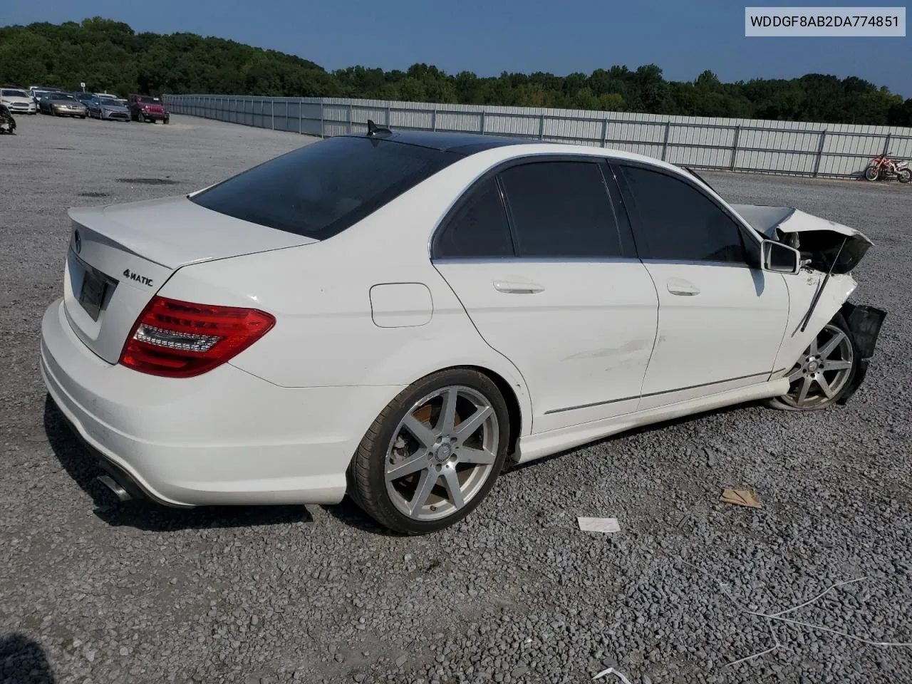 2013 Mercedes-Benz C 300 4Matic VIN: WDDGF8AB2DA774851 Lot: 69074784