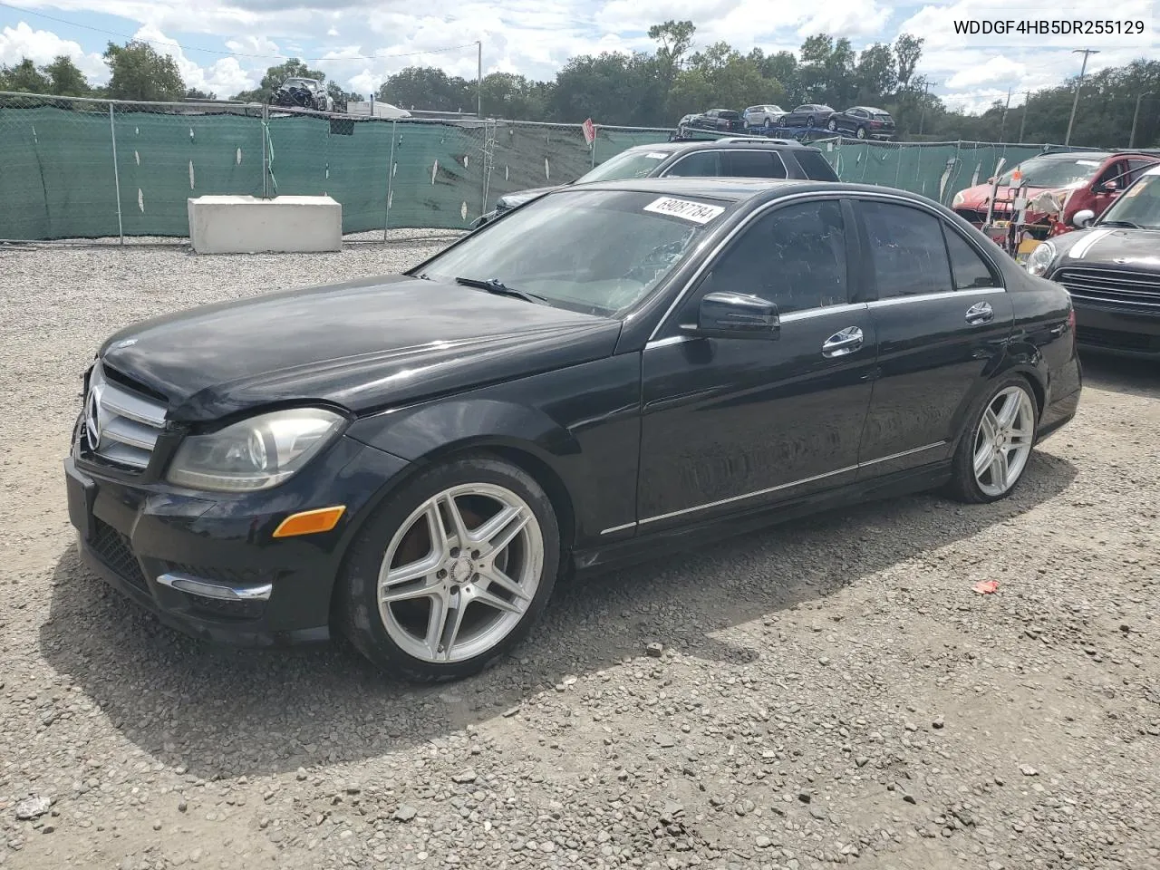 2013 Mercedes-Benz C 250 VIN: WDDGF4HB5DR255129 Lot: 69087784