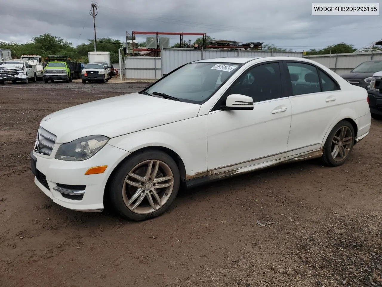 2013 Mercedes-Benz C 250 VIN: WDDGF4HB2DR296155 Lot: 69164024