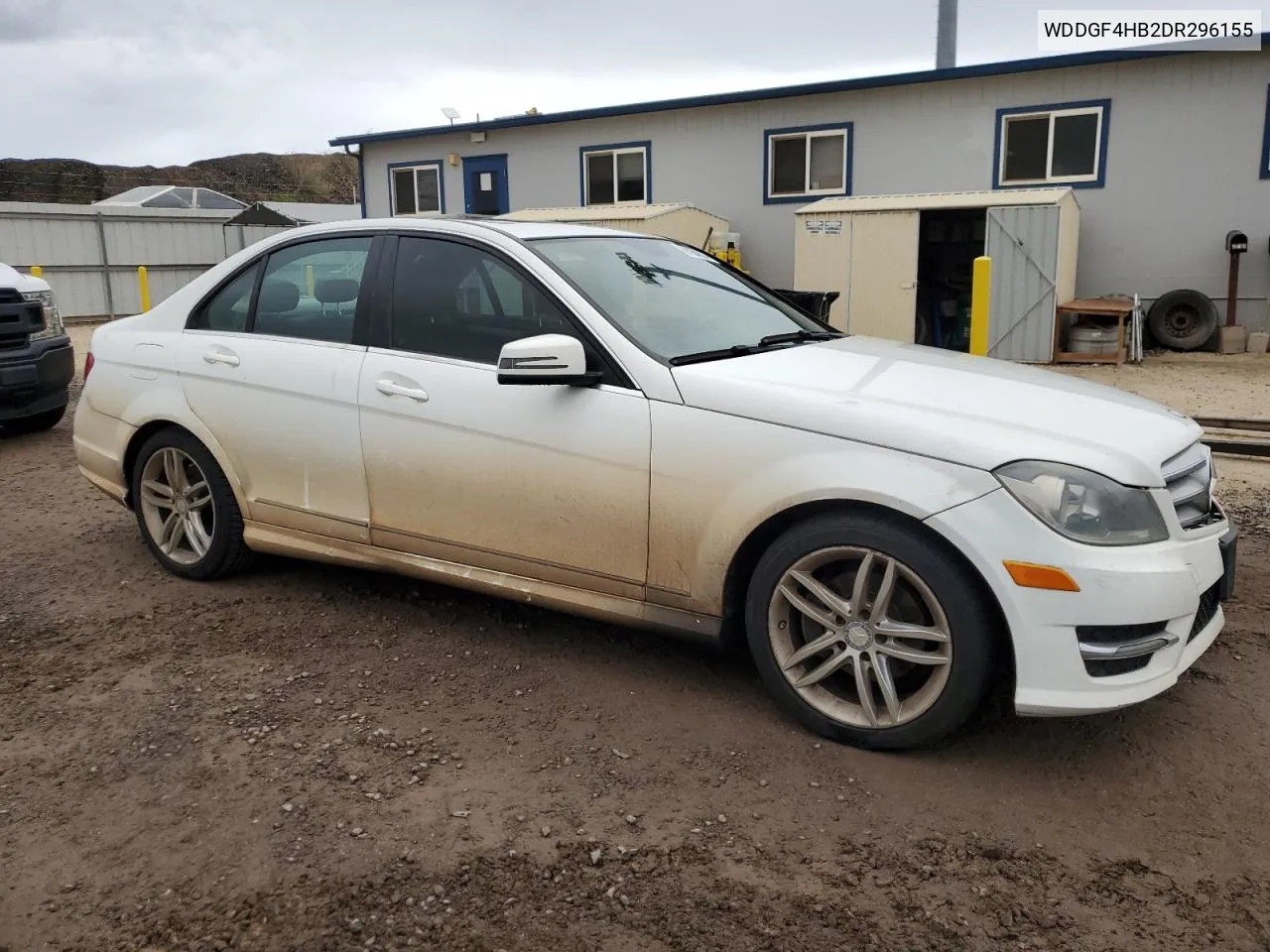 2013 Mercedes-Benz C 250 VIN: WDDGF4HB2DR296155 Lot: 69164024