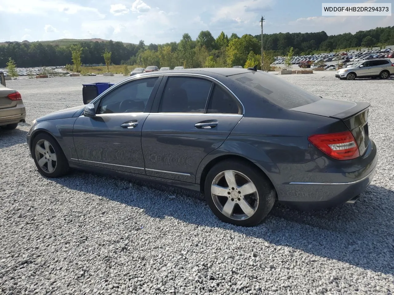 2013 Mercedes-Benz C 250 VIN: WDDGF4HB2DR294373 Lot: 69461244