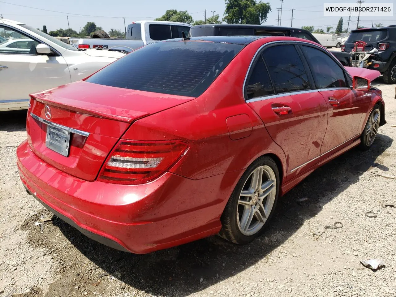 2013 Mercedes-Benz C 250 VIN: WDDGF4HB3DR271426 Lot: 69466244