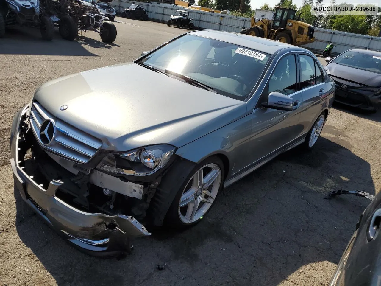 2013 Mercedes-Benz C 300 4Matic VIN: WDDGF8AB0DR289688 Lot: 69810184