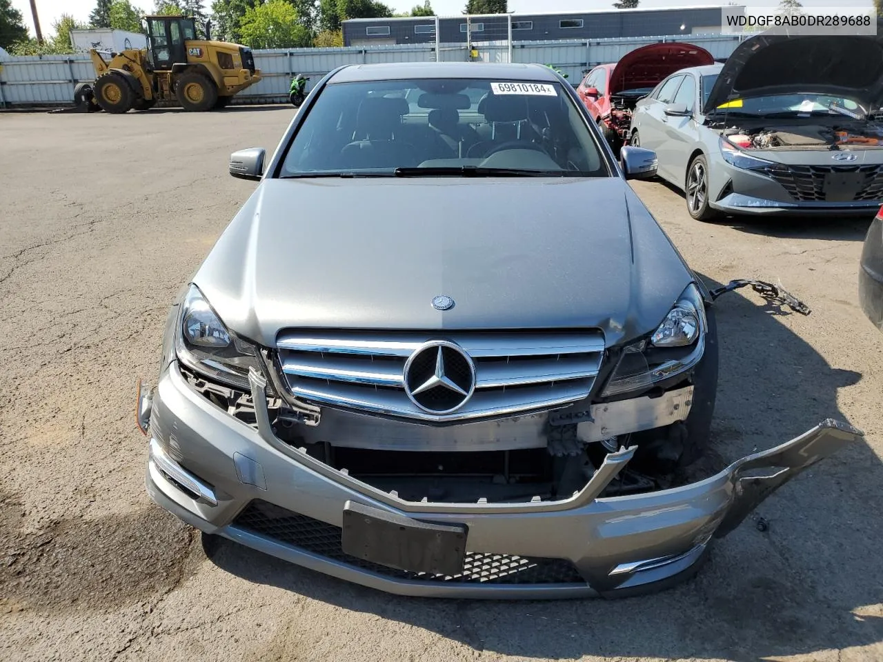 2013 Mercedes-Benz C 300 4Matic VIN: WDDGF8AB0DR289688 Lot: 69810184