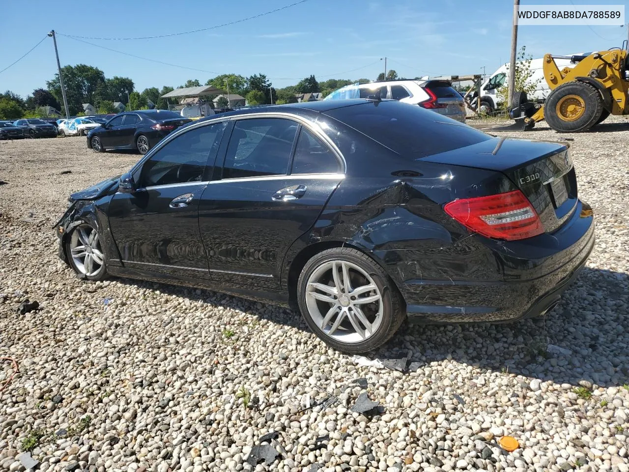 2013 Mercedes-Benz C 300 4Matic VIN: WDDGF8AB8DA788589 Lot: 69813704