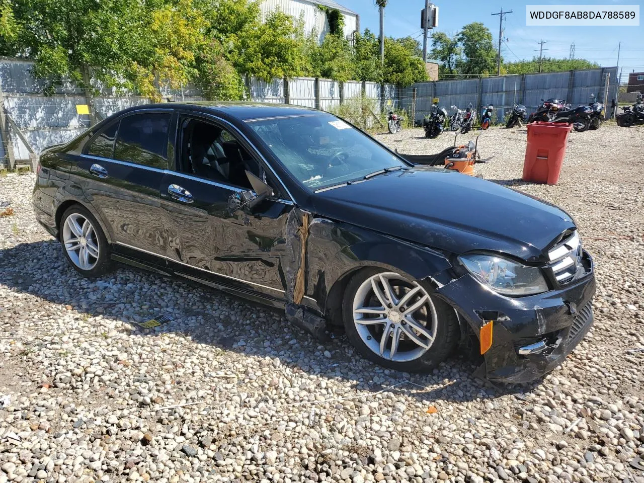 2013 Mercedes-Benz C 300 4Matic VIN: WDDGF8AB8DA788589 Lot: 69813704