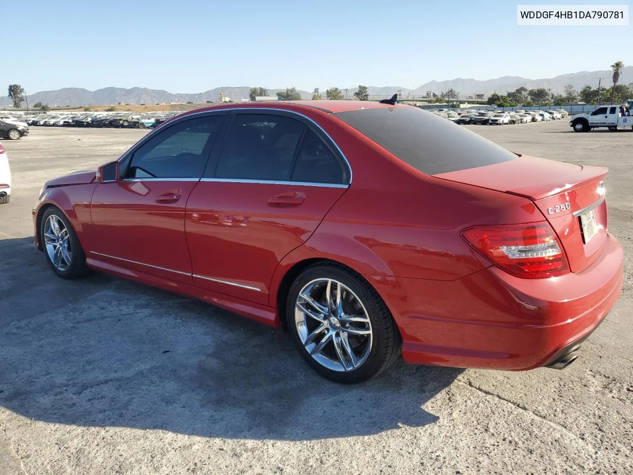 2013 Mercedes-Benz C 250 VIN: WDDGF4HB1DA790781 Lot: 69998284