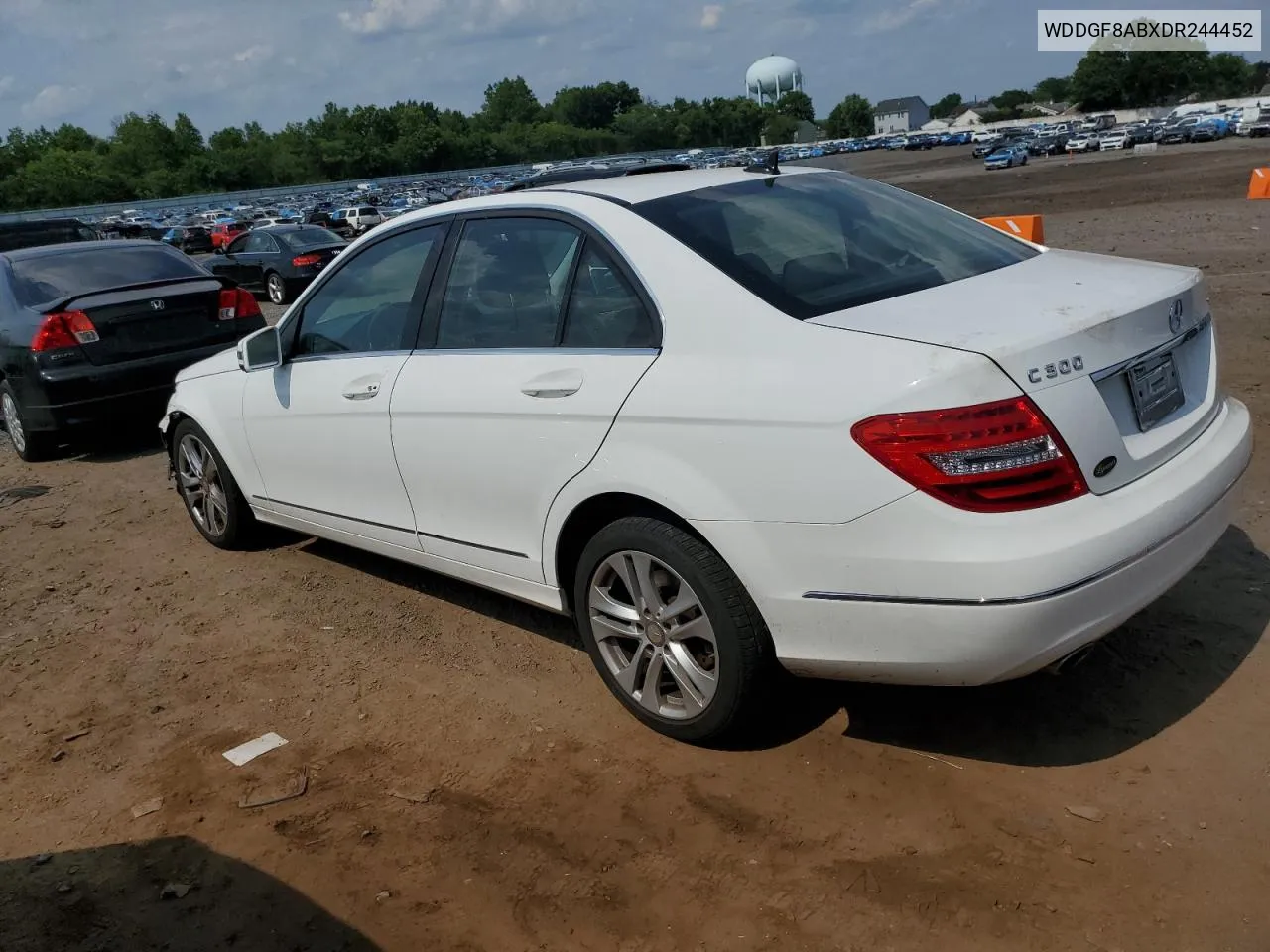 2013 Mercedes-Benz C 300 4Matic VIN: WDDGF8ABXDR244452 Lot: 70177474