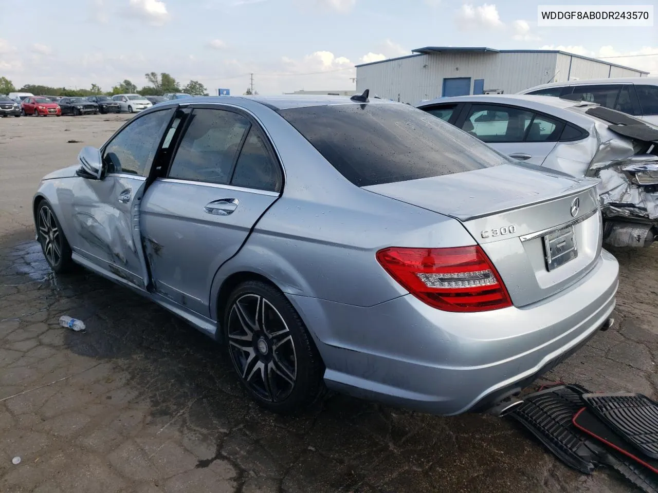 2013 Mercedes-Benz C 300 4Matic VIN: WDDGF8AB0DR243570 Lot: 70221064