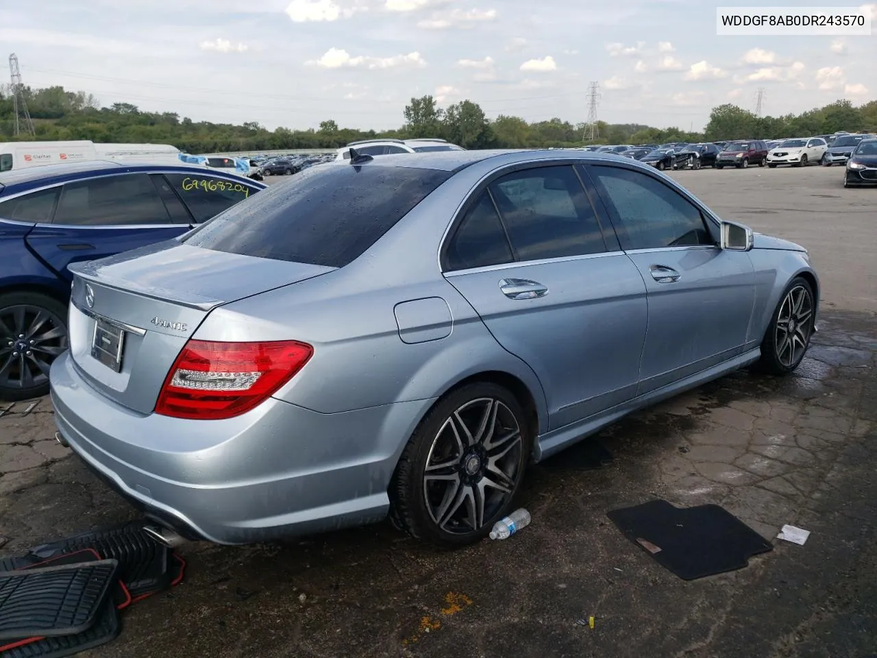 2013 Mercedes-Benz C 300 4Matic VIN: WDDGF8AB0DR243570 Lot: 70221064