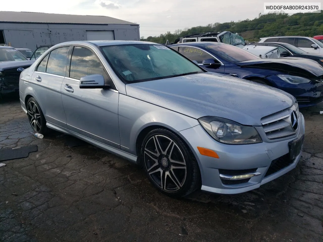 2013 Mercedes-Benz C 300 4Matic VIN: WDDGF8AB0DR243570 Lot: 70221064