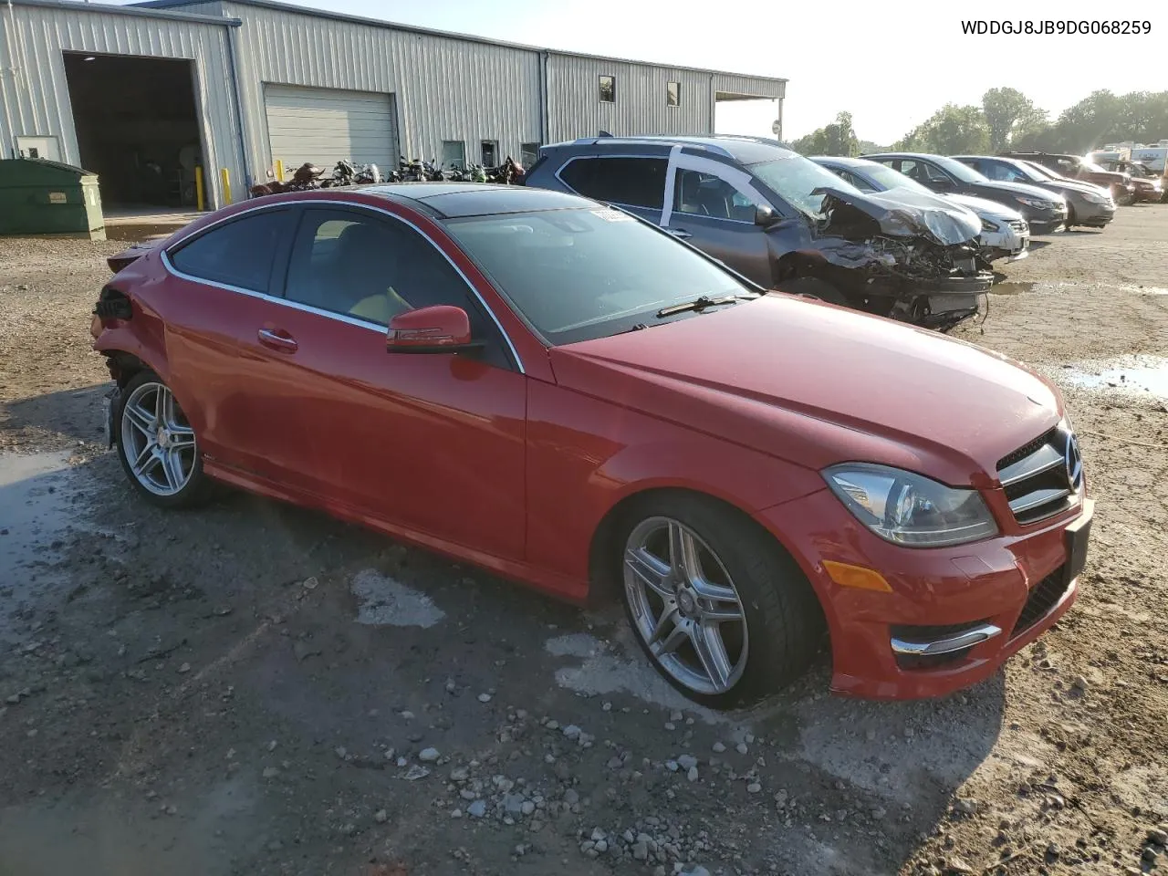 2013 Mercedes-Benz C 350 4Matic VIN: WDDGJ8JB9DG068259 Lot: 70226884