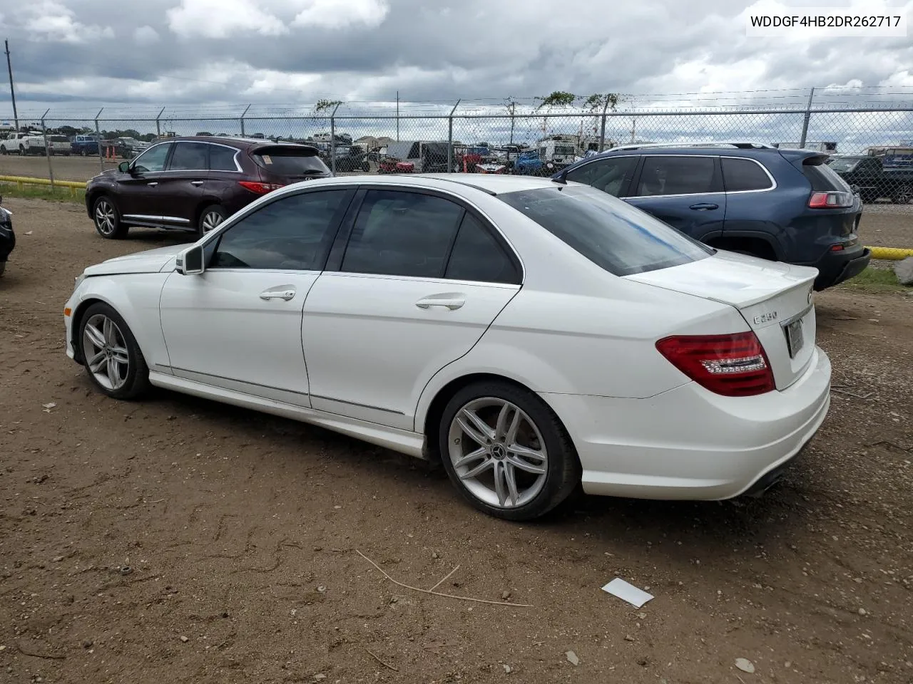 2013 Mercedes-Benz C 250 VIN: WDDGF4HB2DR262717 Lot: 70296684