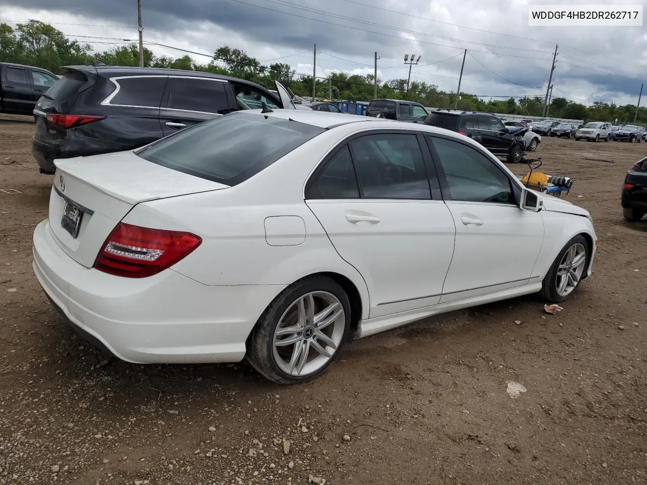 2013 Mercedes-Benz C 250 VIN: WDDGF4HB2DR262717 Lot: 70296684