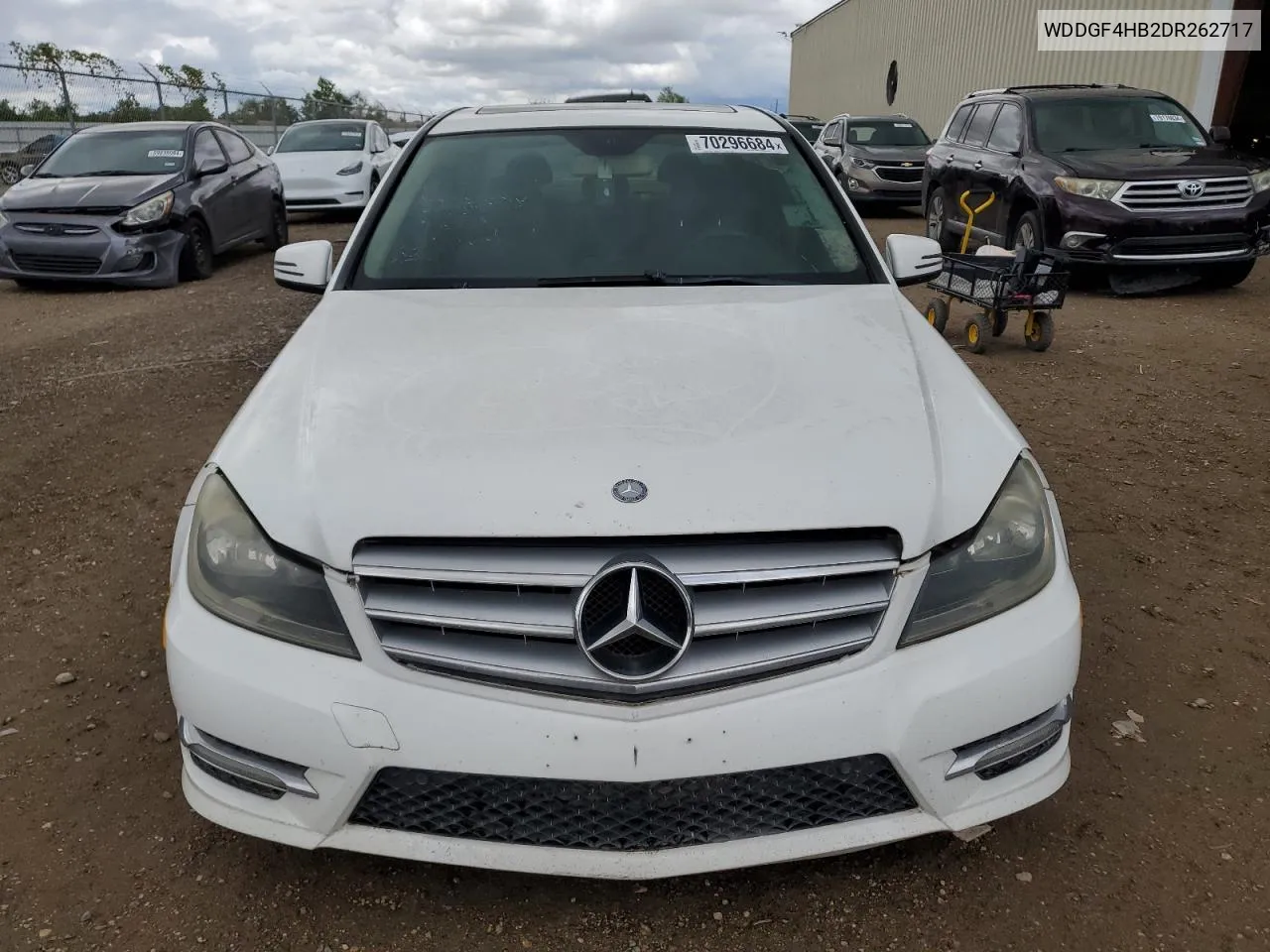 2013 Mercedes-Benz C 250 VIN: WDDGF4HB2DR262717 Lot: 70296684