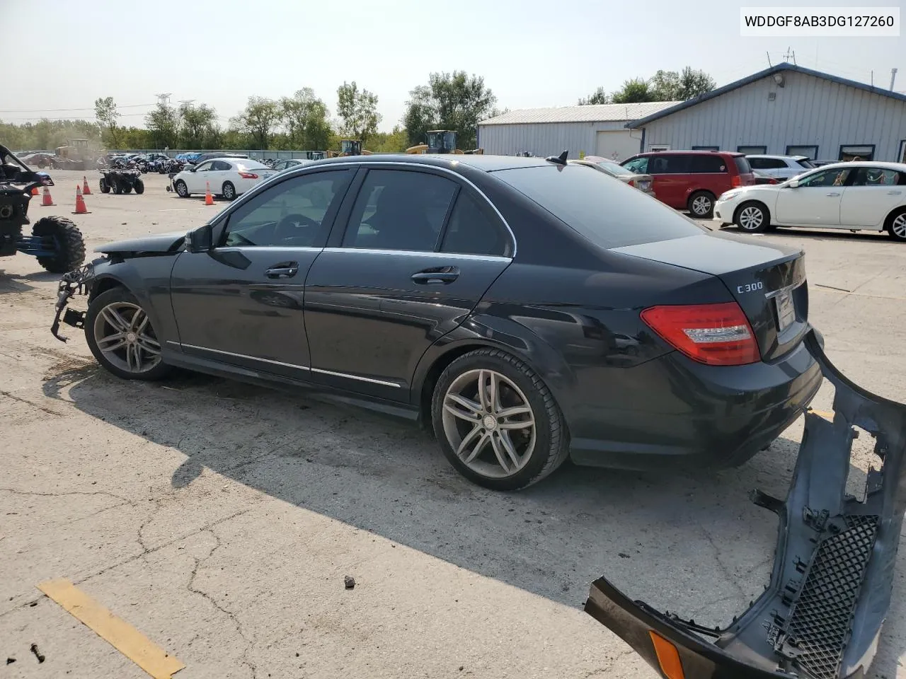 2013 Mercedes-Benz C 300 4Matic VIN: WDDGF8AB3DG127260 Lot: 70481454