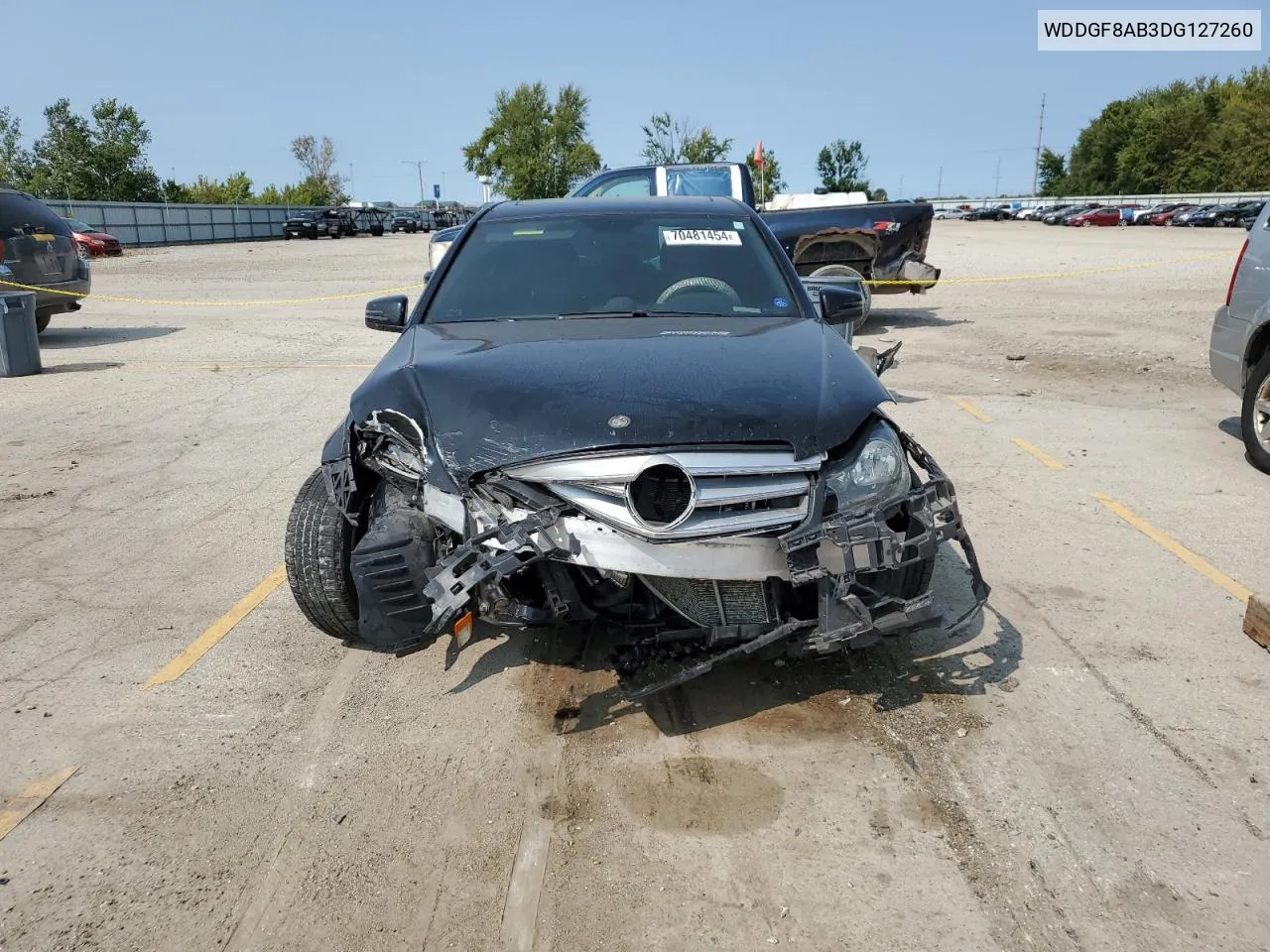 2013 Mercedes-Benz C 300 4Matic VIN: WDDGF8AB3DG127260 Lot: 70481454