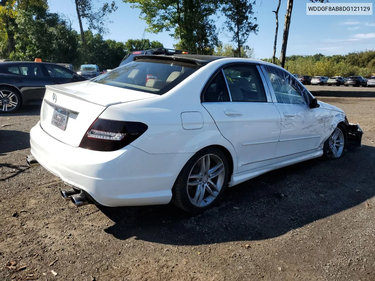 2013 Mercedes-Benz C 300 4Matic VIN: WDDGF8AB8DG121129 Lot: 70557864