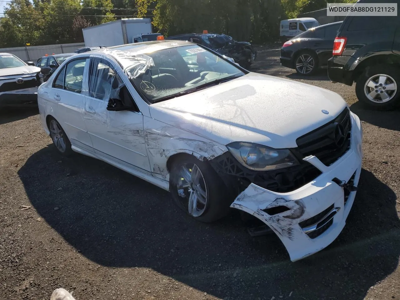 WDDGF8AB8DG121129 2013 Mercedes-Benz C 300 4Matic