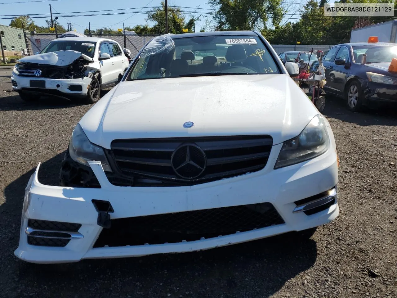 WDDGF8AB8DG121129 2013 Mercedes-Benz C 300 4Matic