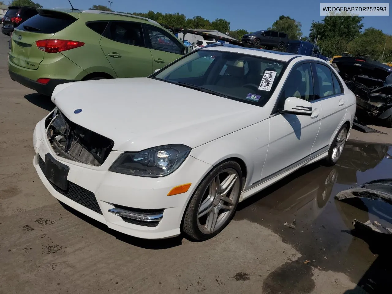 2013 Mercedes-Benz C 300 4Matic VIN: WDDGF8AB7DR252993 Lot: 70568404