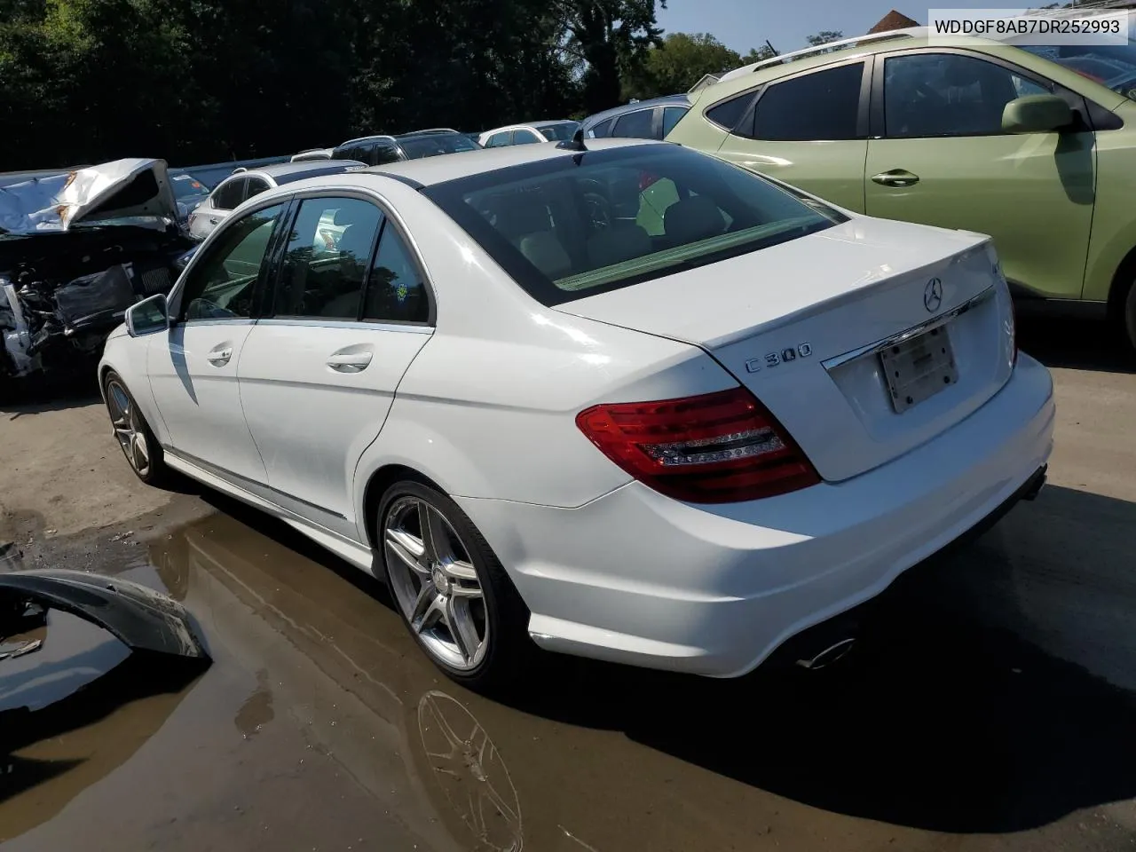 2013 Mercedes-Benz C 300 4Matic VIN: WDDGF8AB7DR252993 Lot: 70568404