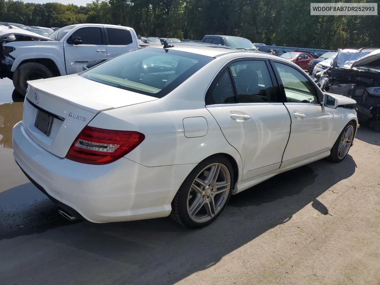 2013 Mercedes-Benz C 300 4Matic VIN: WDDGF8AB7DR252993 Lot: 70568404