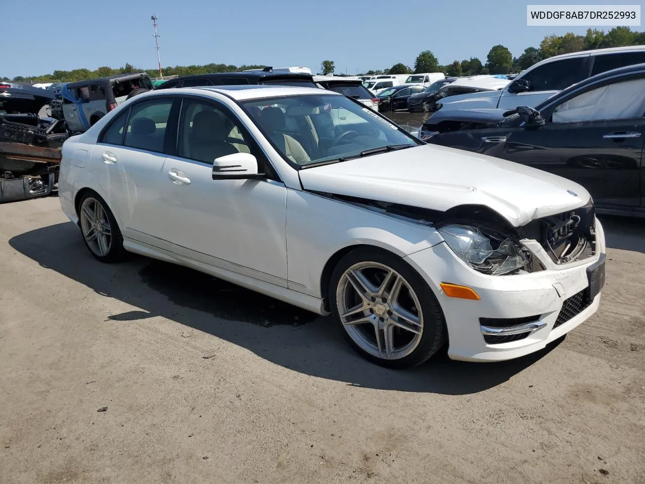 2013 Mercedes-Benz C 300 4Matic VIN: WDDGF8AB7DR252993 Lot: 70568404