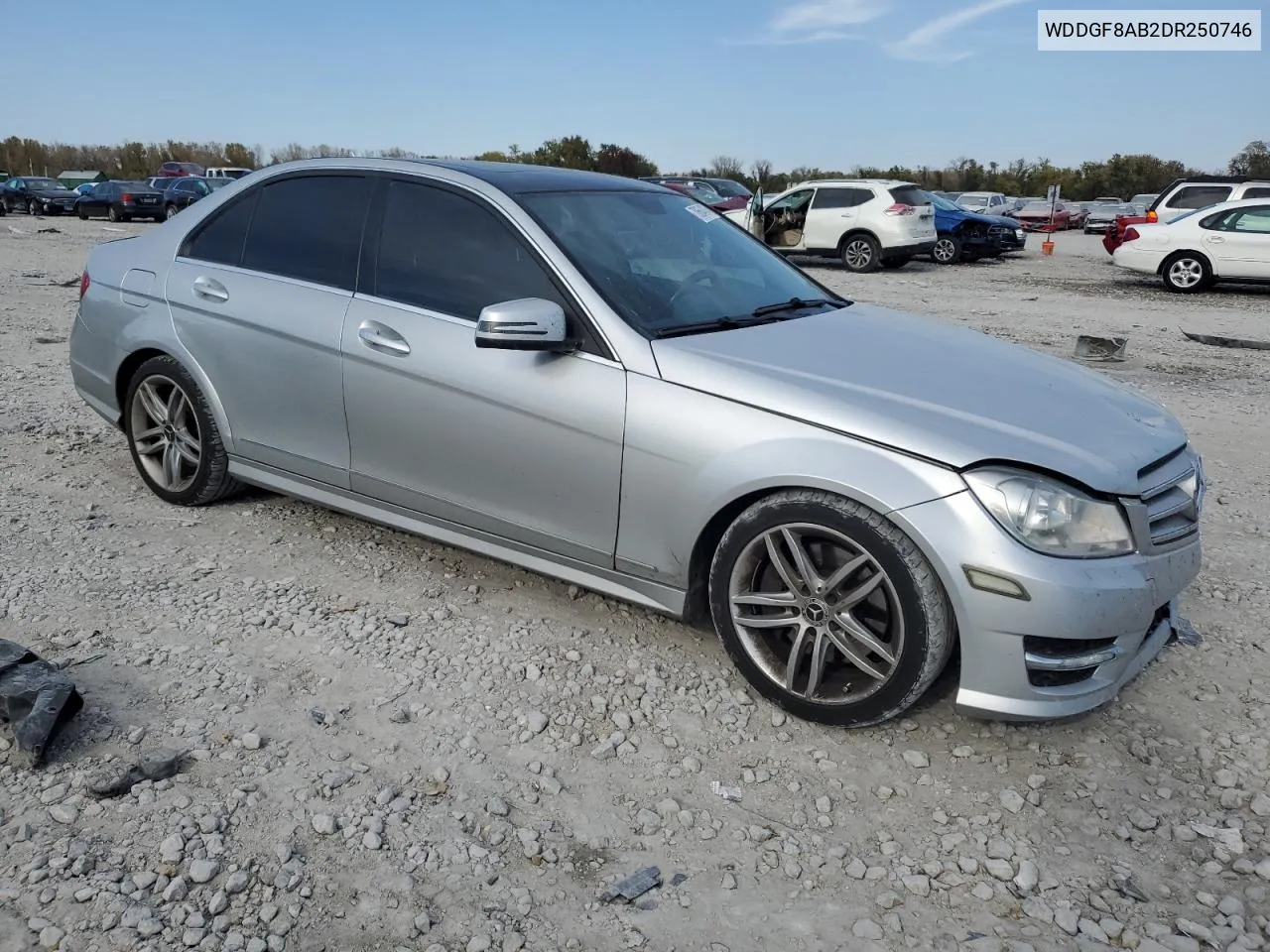 2013 Mercedes-Benz C 300 4Matic VIN: WDDGF8AB2DR250746 Lot: 70664074