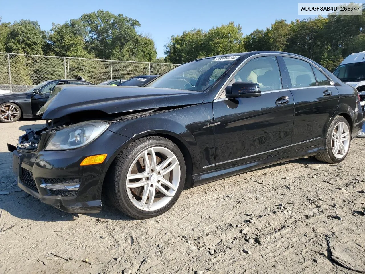 2013 Mercedes-Benz C 300 4Matic VIN: WDDGF8AB4DR266947 Lot: 70849834