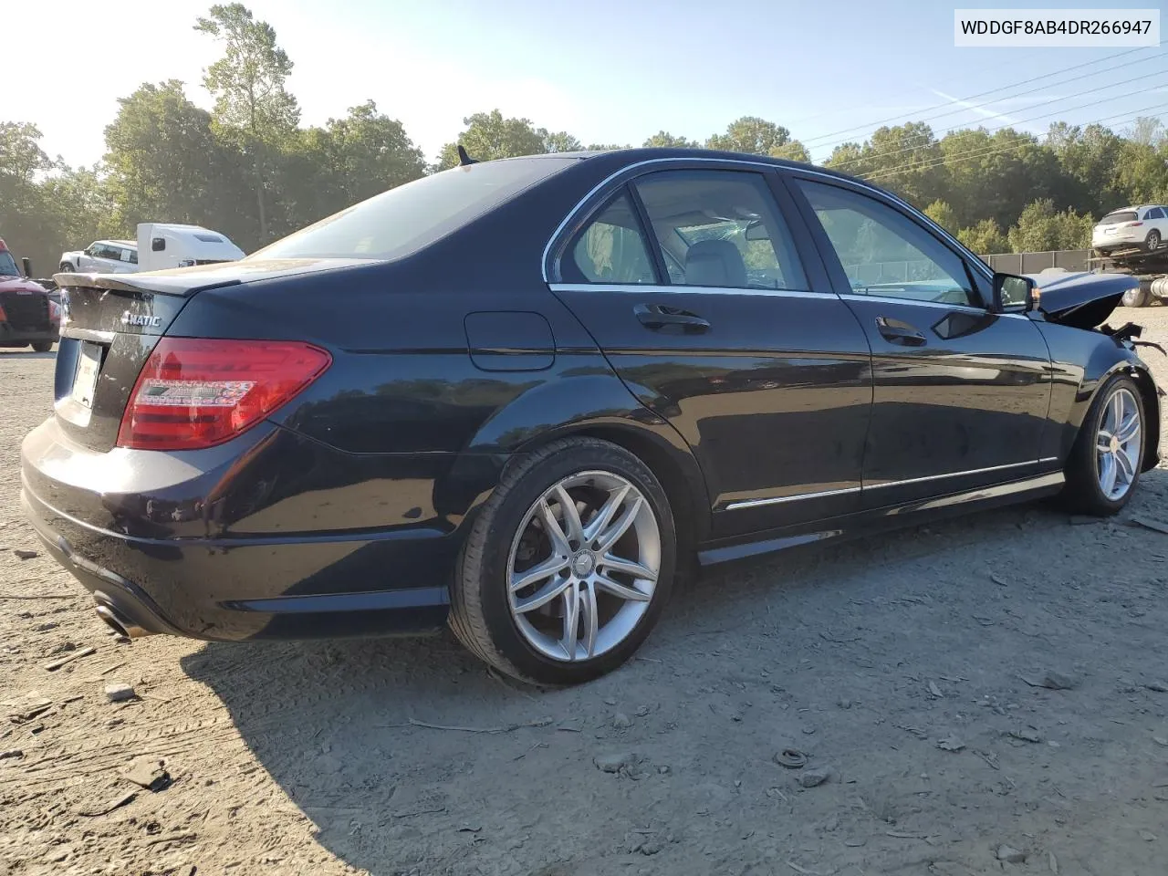 2013 Mercedes-Benz C 300 4Matic VIN: WDDGF8AB4DR266947 Lot: 70849834