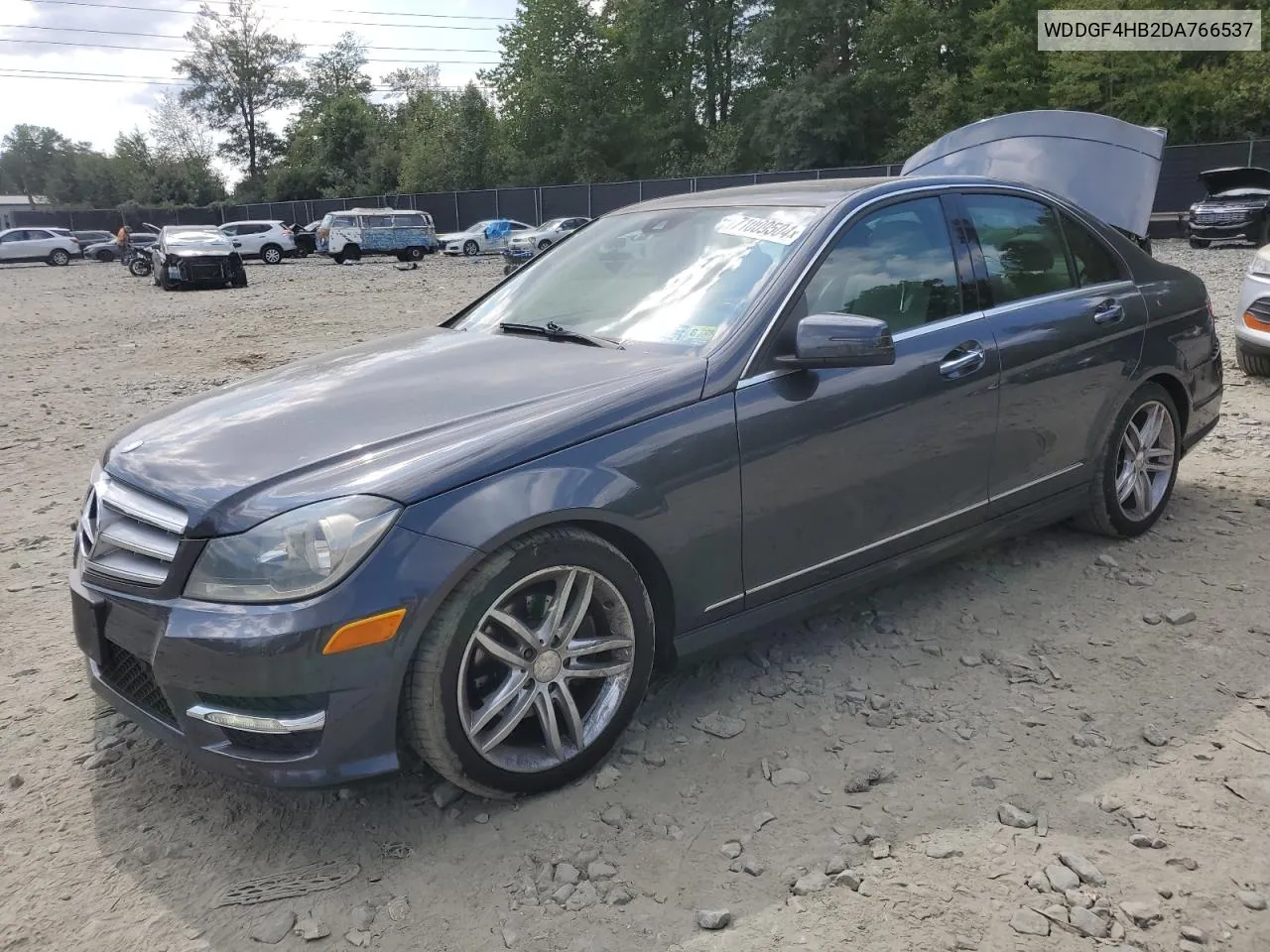 2013 Mercedes-Benz C 250 VIN: WDDGF4HB2DA766537 Lot: 71009504