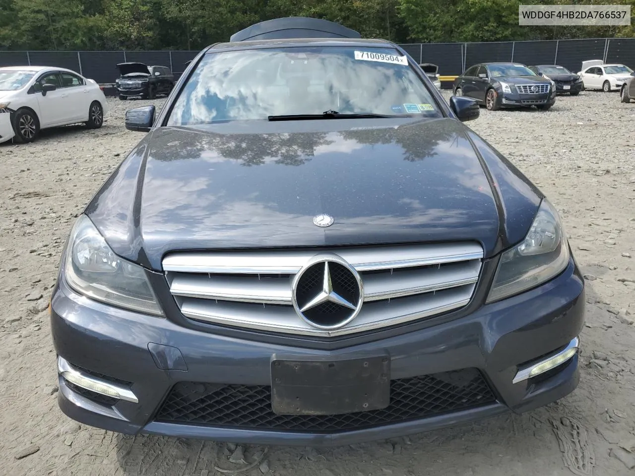 2013 Mercedes-Benz C 250 VIN: WDDGF4HB2DA766537 Lot: 71009504