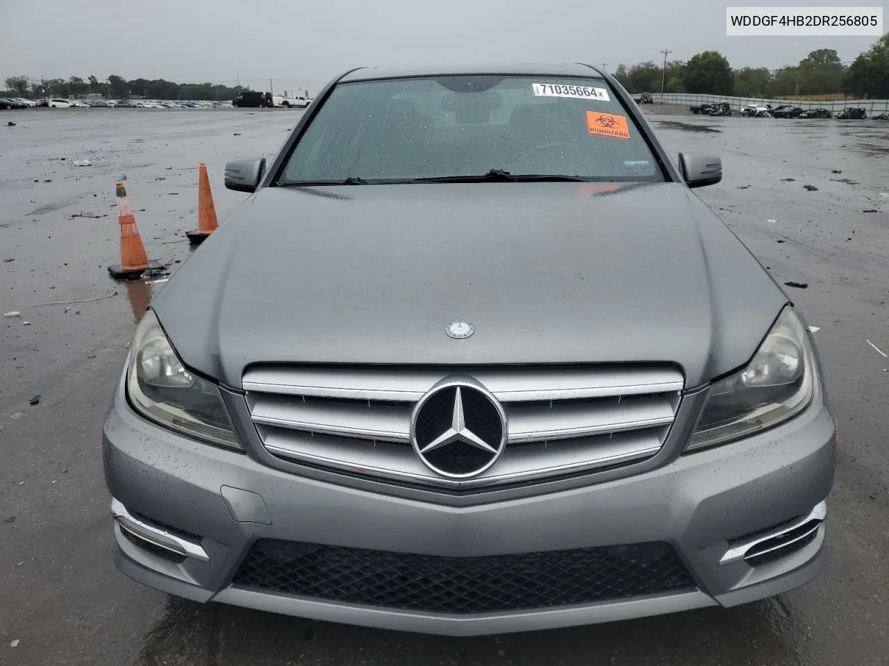 2013 Mercedes-Benz C 250 VIN: WDDGF4HB2DR256805 Lot: 71035664