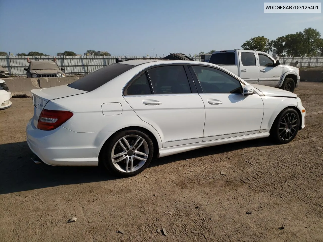 2013 Mercedes-Benz C 300 4Matic VIN: WDDGF8AB7DG125401 Lot: 71078504