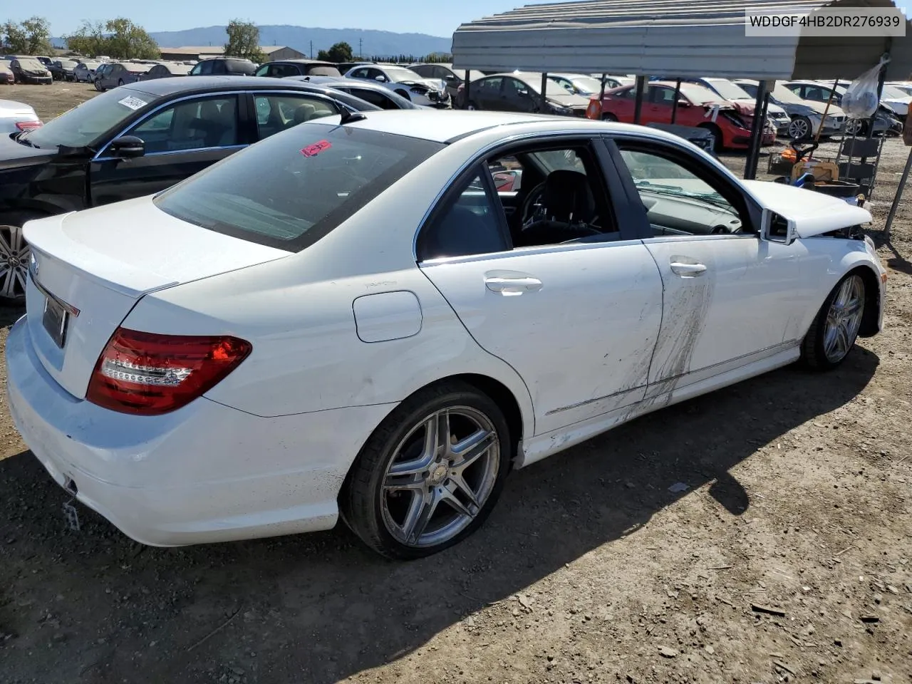 2013 Mercedes-Benz C 250 VIN: WDDGF4HB2DR276939 Lot: 71346854