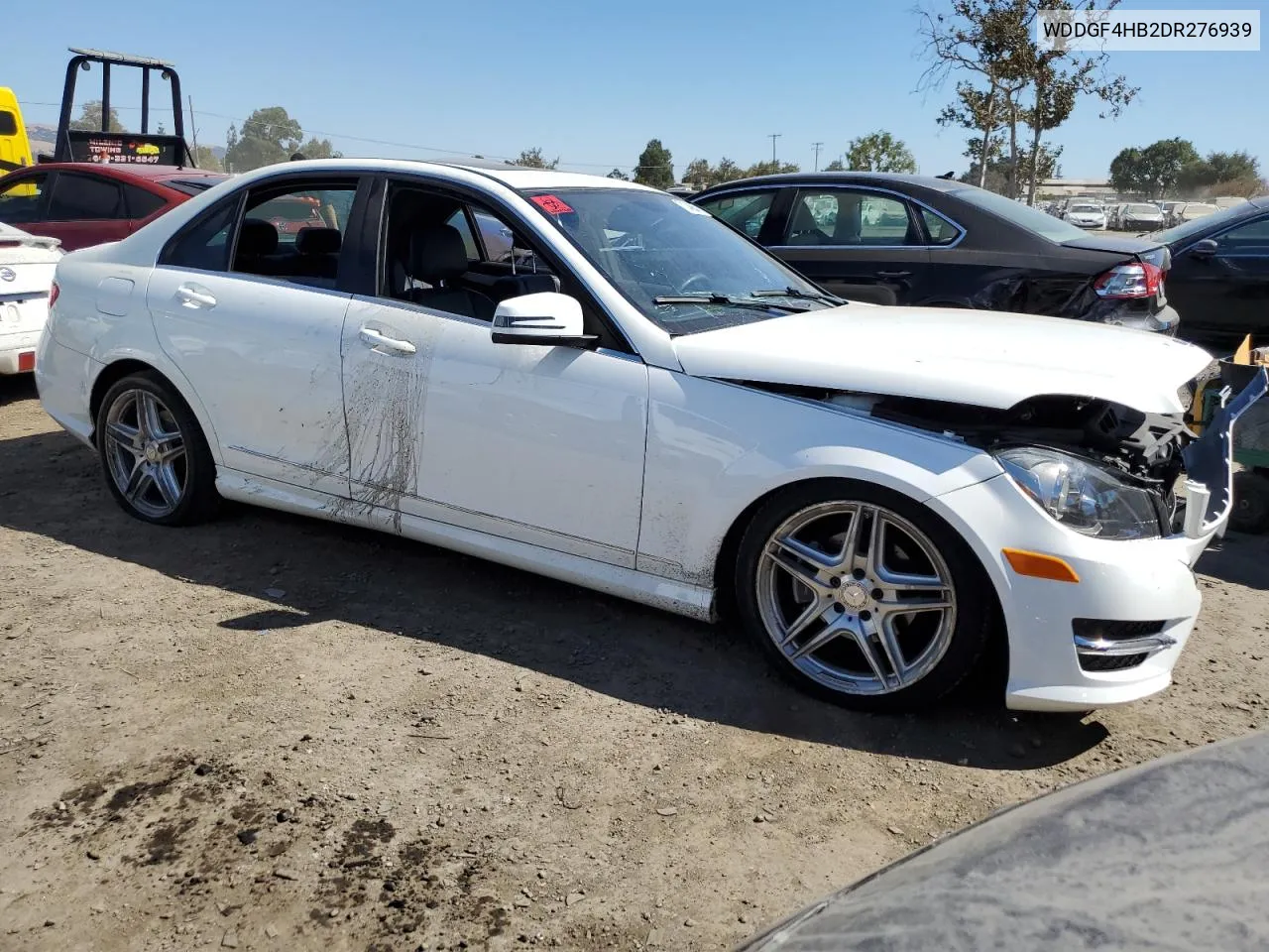 2013 Mercedes-Benz C 250 VIN: WDDGF4HB2DR276939 Lot: 71346854