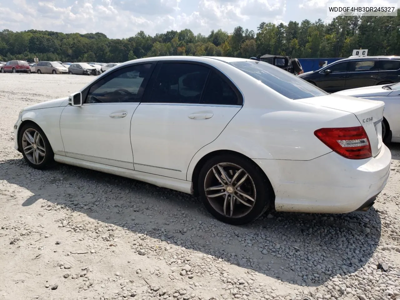 2013 Mercedes-Benz C 250 VIN: WDDGF4HB3DR245327 Lot: 71390834