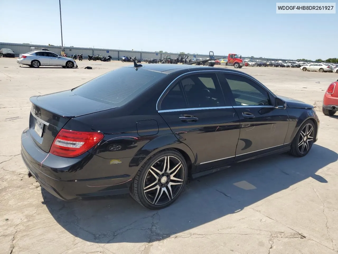 2013 Mercedes-Benz C 250 VIN: WDDGF4HB8DR261927 Lot: 71420104