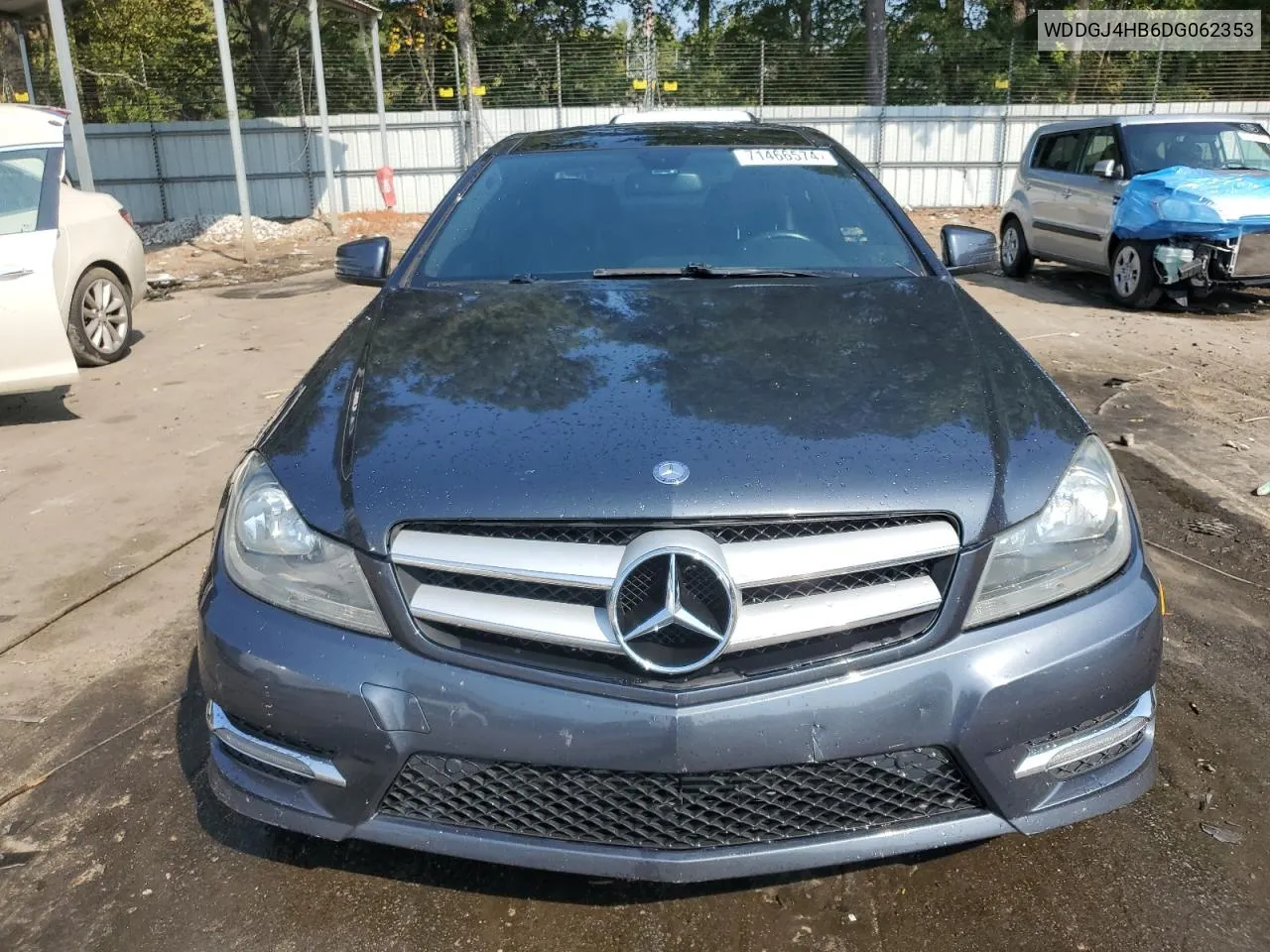 2013 Mercedes-Benz C 250 VIN: WDDGJ4HB6DG062353 Lot: 71466574