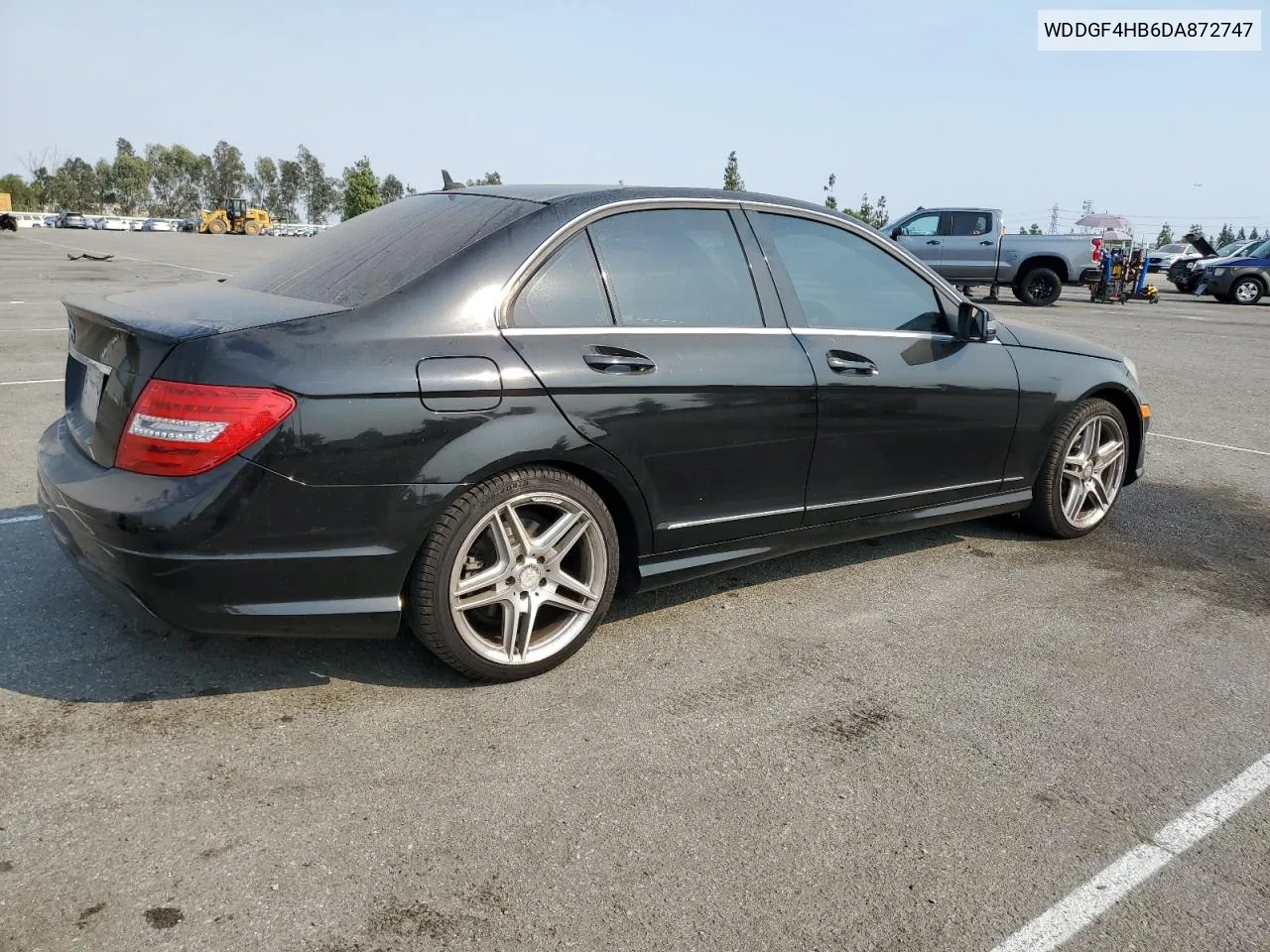 2013 Mercedes-Benz C 250 VIN: WDDGF4HB6DA872747 Lot: 71500164