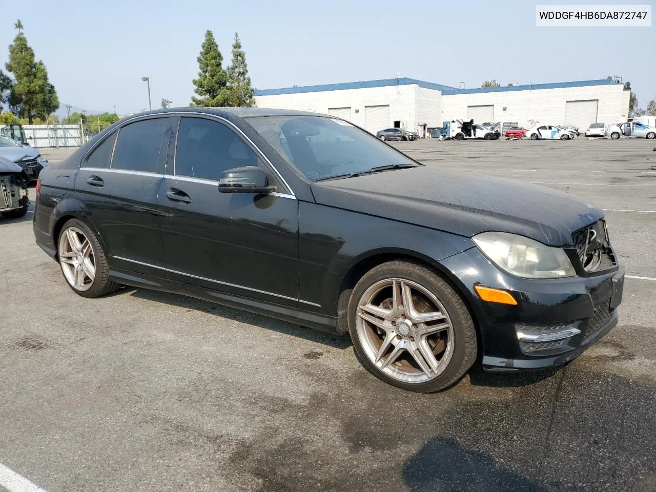 2013 Mercedes-Benz C 250 VIN: WDDGF4HB6DA872747 Lot: 71500164