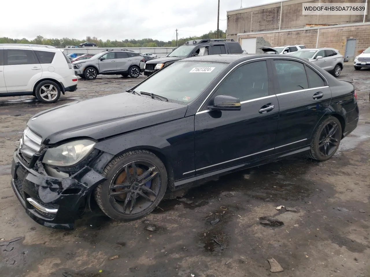 2013 Mercedes-Benz C 250 VIN: WDDGF4HB5DA776639 Lot: 71627324