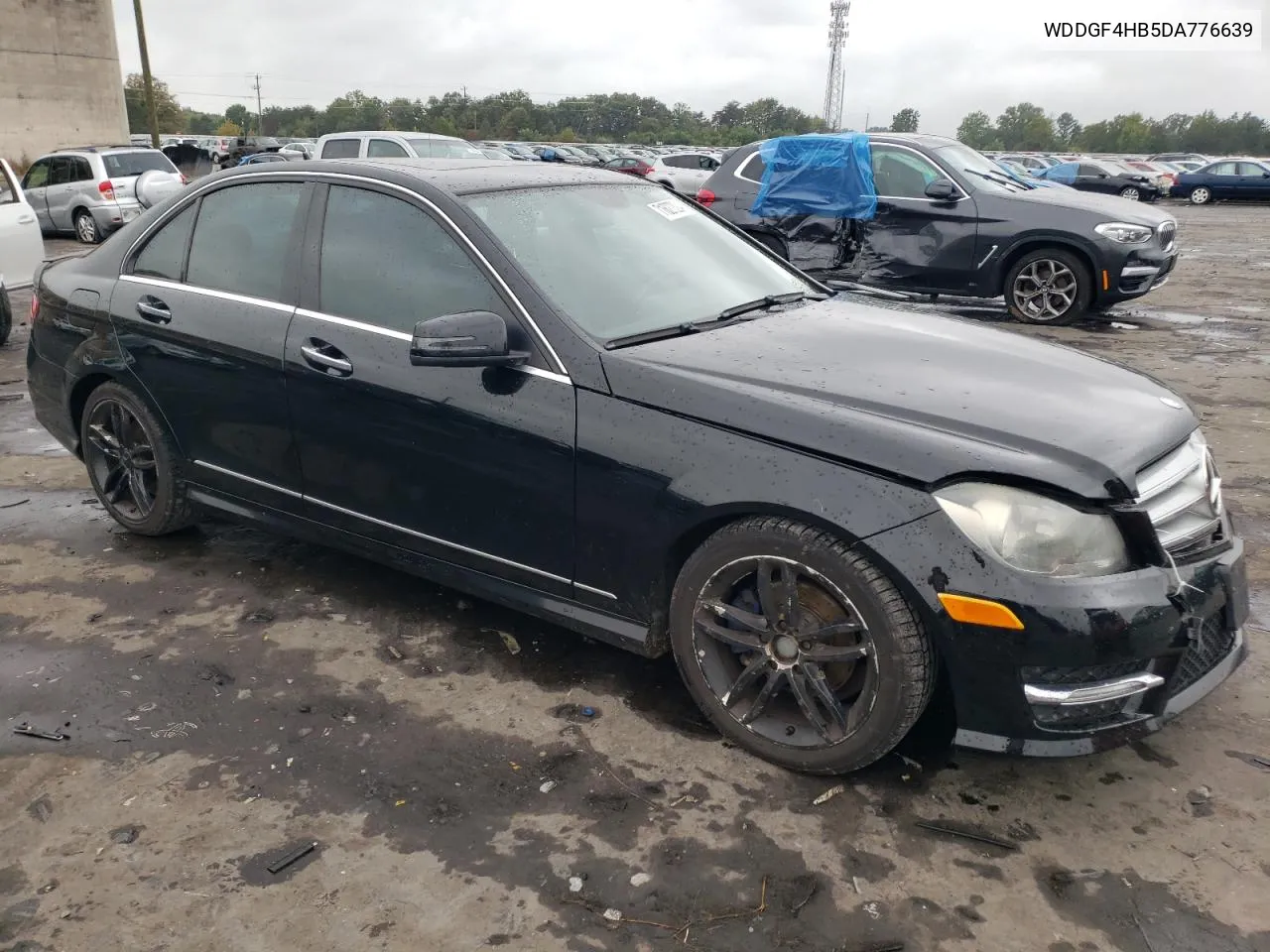 2013 Mercedes-Benz C 250 VIN: WDDGF4HB5DA776639 Lot: 71627324